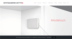 Desktop Screenshot of effegibrevetti.com